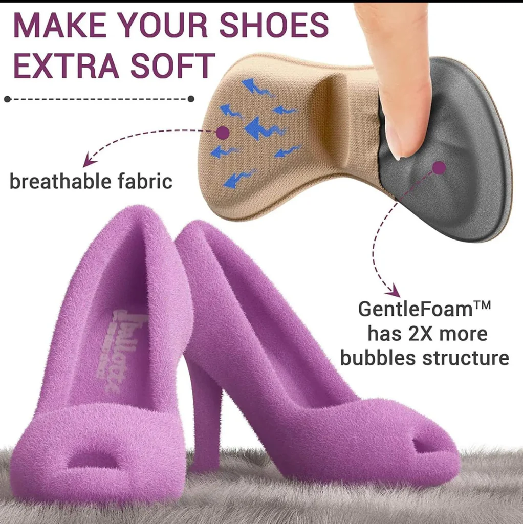 Butterfly Heel Insoles Patch – Pain Relief Cushion Pads for Heel Protection (1 Pair)