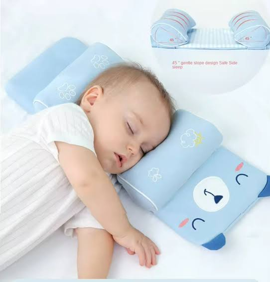 Baby Pillow High quality baby Adjustable pillow set in premium Quality in random colours and designs