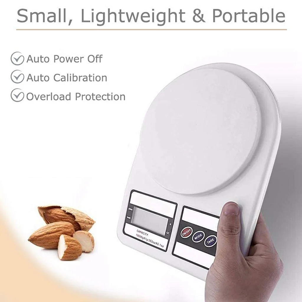 Kitchen Digital Weight Scale 10kg – High Precision Electronic Food Scale for Cooking &amp;amp; B