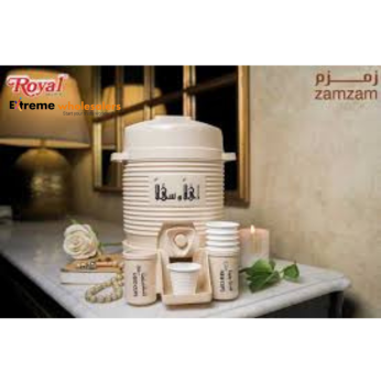 Zamzam water cooler zamzam water cooler|(2 in 1) with stand and glass